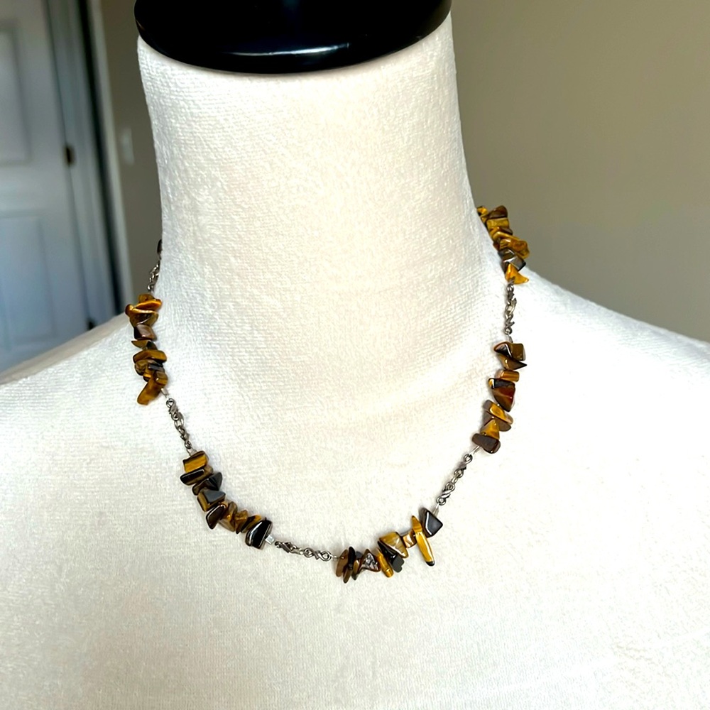 Tiger eye necklace